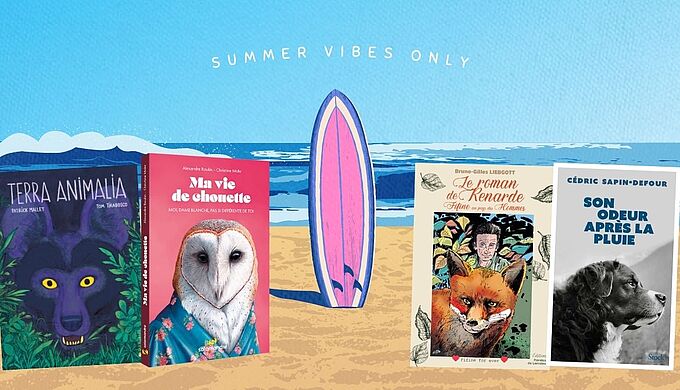 Un livre sur les animaux pour cet été ? Retrouvez notre sélection