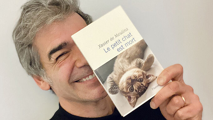 Le Prix Littéraire 30 Millions d'Amis décerné à Xavier de Moulins pour « Le petit chat est mort »