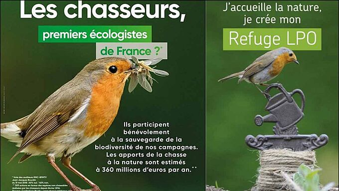 Les chasseurs condamnés pour contrefaçon au préjudice de la LPO