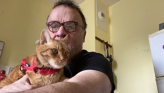 Le chat Nougat retrouve son foyer 9 ans après sa disparition