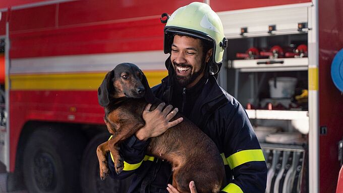 A Rennes, le sauvetage d’un chien en difficulté révèle les spécificités du sauvetage animalier